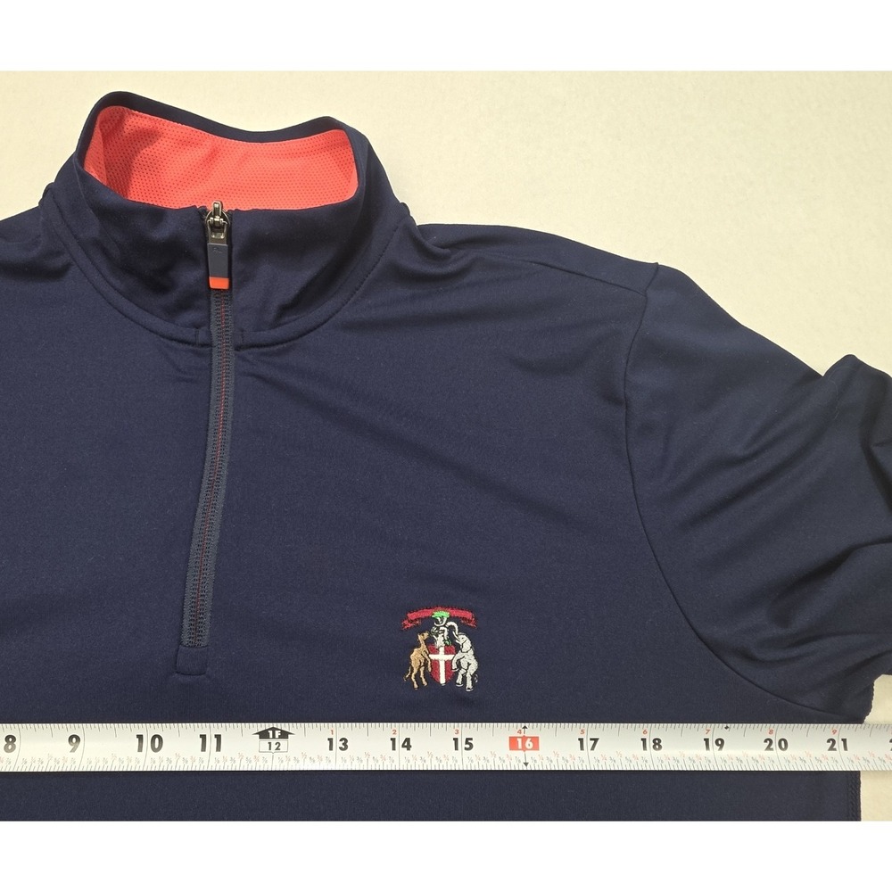 Polo Ralph Lauren Golf Inverness 1/4 Zip Pullover Men M Light Jacket LIMITED USE - Picture 6 of 10